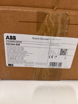50 Reguladores LED Giratorios Niessen Zenit ABB