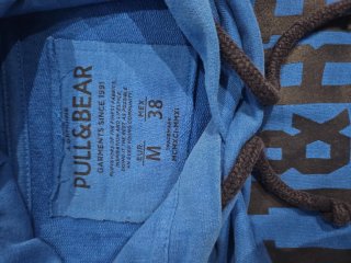 Sudadera Pull & Bear 1991 Azul