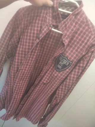 Camisa Tommy Hilfiger Cuadros Talla XL