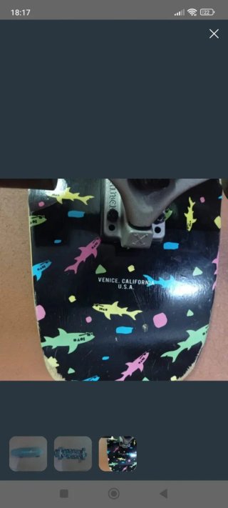 Skate Maui and Sons Mini Longboard