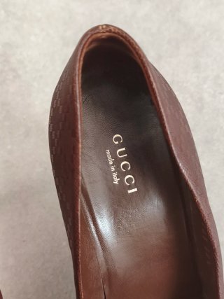 Gucci leather High heels size 38,5
