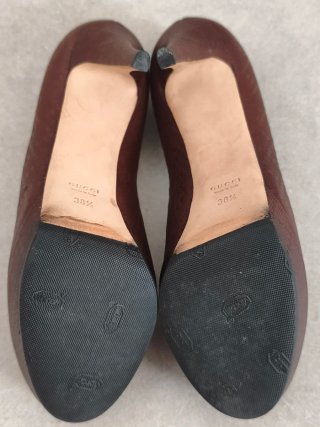 Gucci leather High heels size 38,5