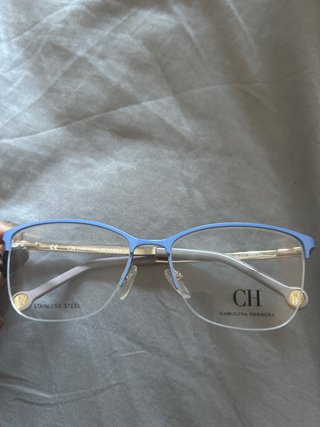 Gafas Carolina Herrera CH Azul y Dorado Sin caja