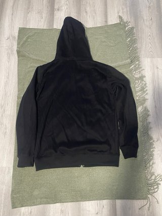 Sudadera Ami Paris Negra con Logo Rojo