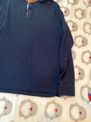 Polo Massimo Dutti Azul