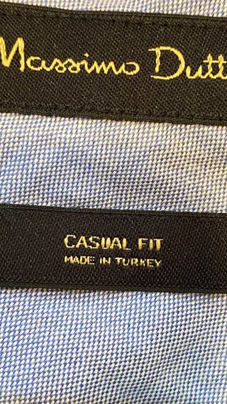 Polo Massimo Dutti Azul