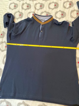 Polo Massimo Dutti Azul