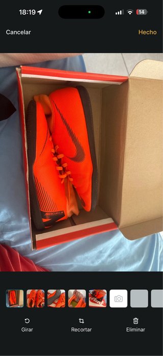 Nike Mercurial Futbol Sala Naranja