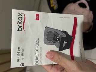 Silla coche Britax Römer Dualfix i-Size