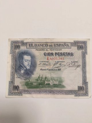 Billete 100 Pesetas Banco de España 1925