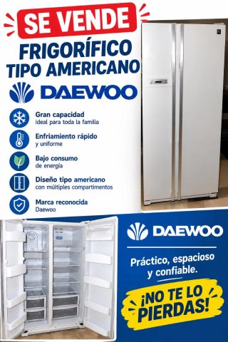 Frigorífico Americano DAEWOO