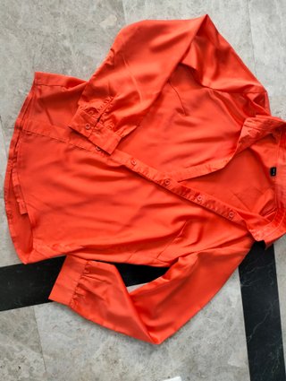Camisa efecto seda Talla M
