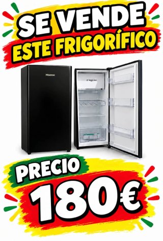 Frigorífico Hisense Negro