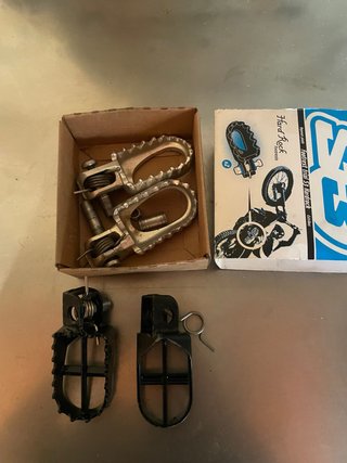 Set de 2 Estriberas para Moto de Trial