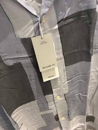 Camisa Mango nueva estilo vintage