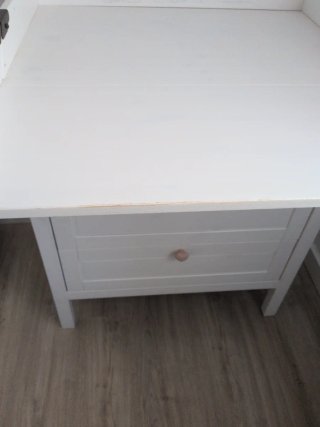 Cómoda cambiador Ikea blanca