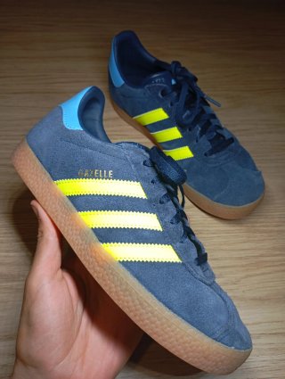 Adidas Gazelle Azul y Amarillo
