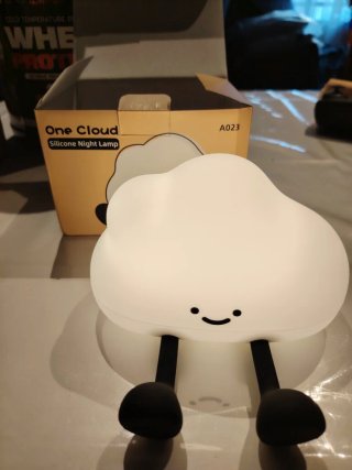 One Cloud Lámpara Nube Silicona Infantil