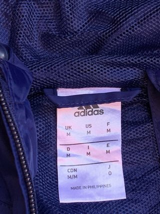 Chaqueta Adidas Azul Talla M
