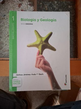 Biología y geología, 1 Bachillerato: serie Observa
