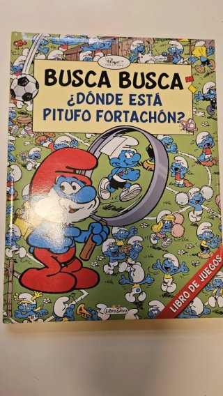 Libros de búsqueda. Los pitufos