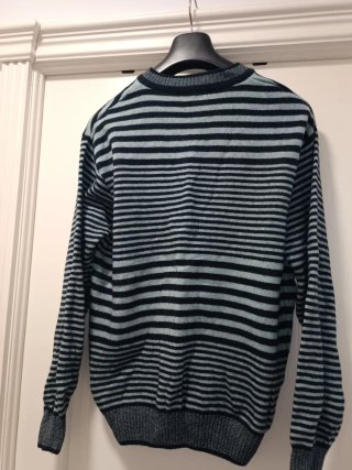 Jersey Tommy Hilfiger Raya Marinera Lana 80% -XXL