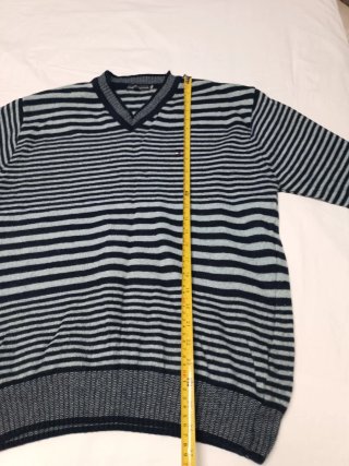 Jersey Tommy Hilfiger Raya Marinera Lana 80% -XXL