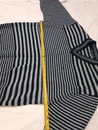 Jersey Tommy Hilfiger Raya Marinera Lana 80% -XXL