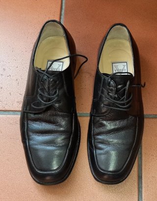 ZAPATOS VESTIR VITELO TALLA 42 - ANCHO ESPECIAL