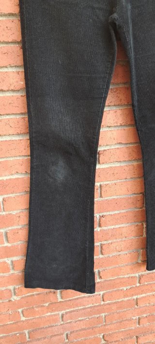 Pantalones de pana negros