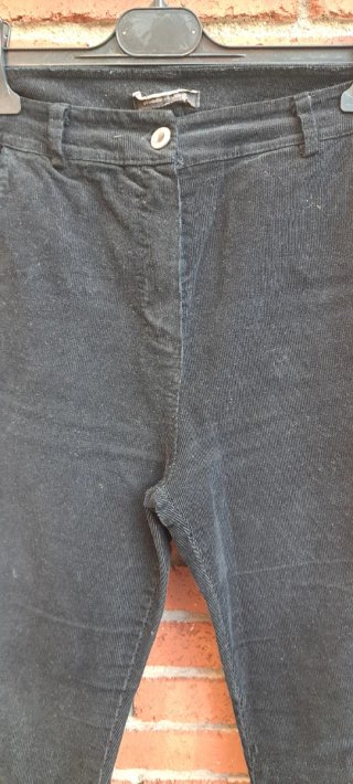 Pantalones de pana negros