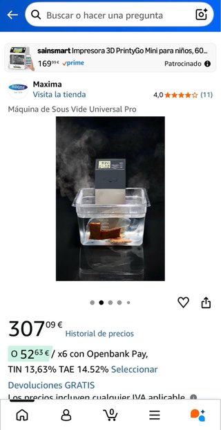 Sous Vide Stick Pro Maxima