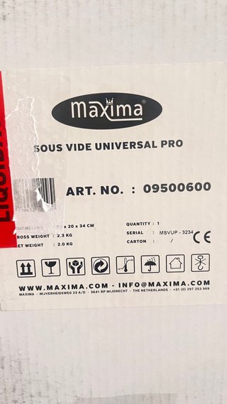 Sous Vide Stick Pro Maxima