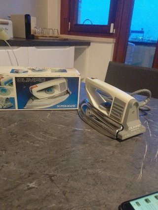 Ferro da stiro vintage Olimpic Super-Matic aani 60
