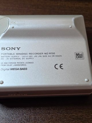 Sony MZ-R700 Walkman MD con Mando y 6 MDs