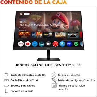 Monitor Gaming HP OMEN 32x 31,5 4K