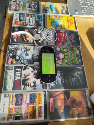 Console Sony PSP Fat Nera