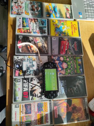 Console Sony PSP Fat Nera