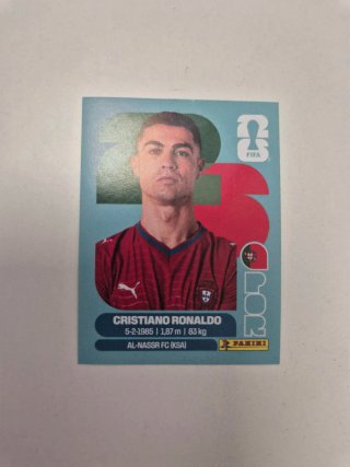 Cromo Cristiano Ronaldo Mundial 2026