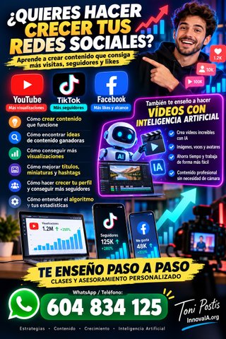Clases Particulares y Grupales de IA Online