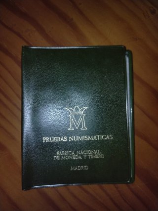 Carpeta Pruebas Numismáticas FNMT