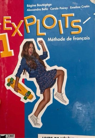 Libro de   Frances 1 Eso ISBM en las fotos