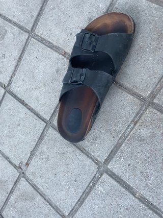Chanclas Gusi Negras. ( chamuscadillas)