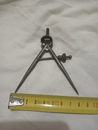 Compás joyero antiguo, Starrett