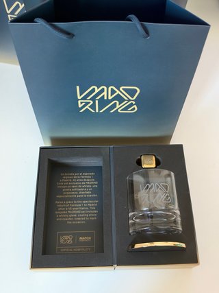 Set whisky MADRING: Bicchiere, refrigeratore e sottobicchiere