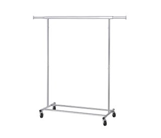 SONGMICS Perchero Burro Extensible con Ruedas
