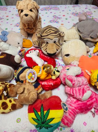 peluches variados