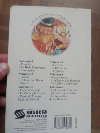 3 CUENTOS, CATALINA Y EL OSO, ADA, PINOCHO