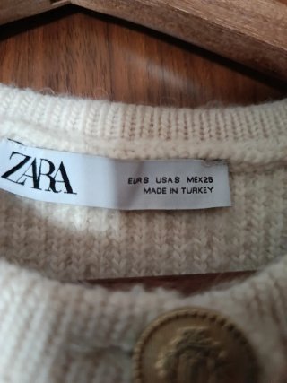 Rebeca Zara Beige Talla S