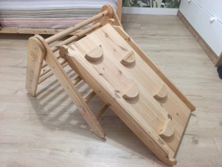 Tobogán de madera Meowbaby.